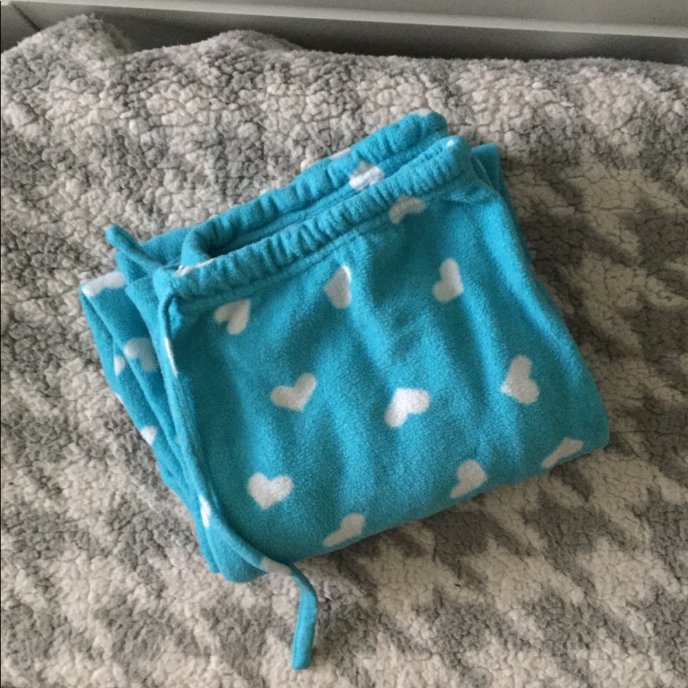 Cozy fuzzy pajama pants